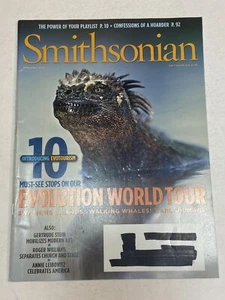 Smithsonian Magazine Jan 2012 Lizards Evolution Gertrude Stein Annie Liebovitz - Picture 1 of 1