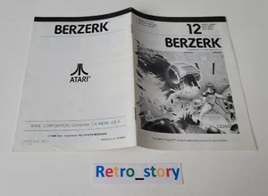 Atari 2600 - Berzerk - Notice / Instruction Manual - Imagen 1 de 1