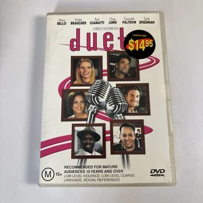 Duets (DVD, 2000) Gwyneth Paltrow, Huey Lewis Region 4 - Image 1 of 3