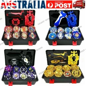 8Pcs Bayblade Burst Set Starter With Launcher Arena Metal Fight Battle Kids Gift - Picture 1 of 16