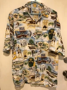 CAMISETA Canyon High School Anaheim Comanches Botón XL Hoffman CA - Imagen 1 de 5