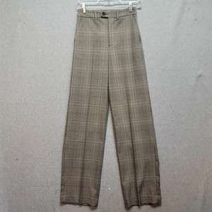 Pantalón recto cuadros - Mujer | Mango Andorra
