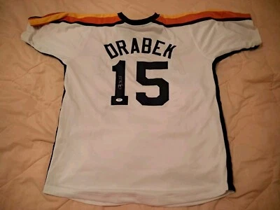 DOUG DRABEK Signed Autographed HOUSTON ASTROS Jersey PSA/DNA COA PIRATES - Image 1 of 4