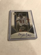 2006 ULTIMATE COLLECTION ROOKIE #81 AUTOGRAPH OWEN DANIELS AUTO RC /275