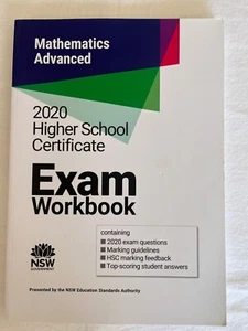 Mathematics Advanced 2020Higher School Certificate Exam Workbook - Picture 1 of 2