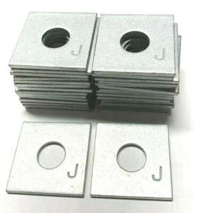 (30) Stck. von Joslyn MacLean Power Systems J1074 1/8" x 2" x 2" SQ Pole Unterlegscheibe  - Bild 1 von 2