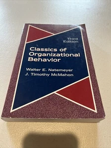 Classics of Organizational Behavior by J. Timothy McMahon (2001, Trade... - Bild 1 von 6