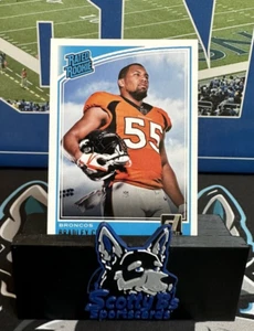 2018 Panini Donruss bewertet Rookie #319 - Bradley Chubb (RC) - Denver Broncos - Bild 1 von 3