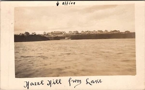 Hazel Hill Nova Scotia vom See Postkarte RPPC Foto - Bild 1 von 2