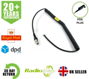 RADIOSWAP EAR PROTECTION DOWNLEAD FITS HYTERA PD605 PD665 PD685 X1 TWO WAY RADIO - Picture 1 of 8