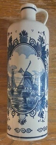 VINTAGE RYNBENDE GENEVA GIN BOTTLE HOLLAND Windmill Design - Picture 1 of 3