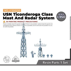 LY350250 1/350 Model Upgrade Parts For The USN Ticonderoga Class Mast And Radar - Picture 1 of 3