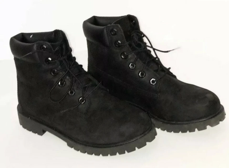 Timberland малыш 6 дюймов первоклассный черный нубук ботинки 12807 - Изображение 1 из 1