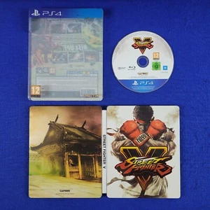 ps4 STREET FIGHTER V 5 Steelbook Edition (Works In US) REGION FREE PAL UK PS5 - Picture 1 of 7