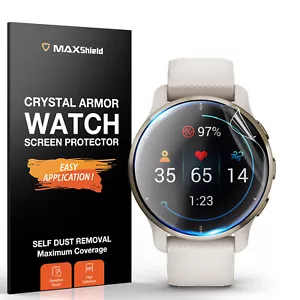 3xFr Garmin Venu 3 3S 2 Plus Forerunner 265 Tactix 7 Screen Protector Full Cover - Picture 1 of 9