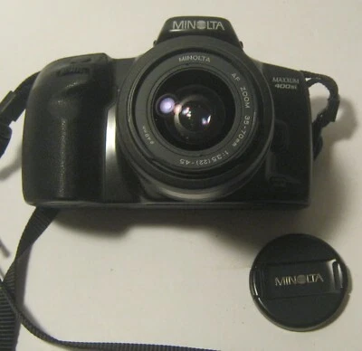 Cámara Minolta MAXXUM 400si 35 mm con zoom AF 35-70 mm 1:35 (22) -4,5 ¡EXCELENTE!! Foto 1 de 4