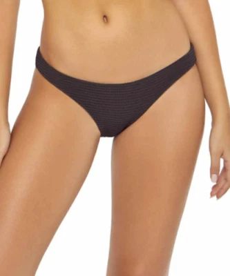 Parte inferior de bikini PilyQ para mujer coco hipster calado marrón talla grande nueva con etiquetas Foto 1 de 4