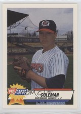 1993 Fleer ProCards Minor League Billy Coleman #879
