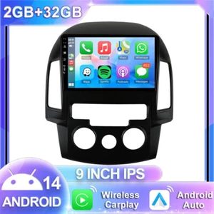 9" Für HYUNDAI i30 MK1 FD 07-11 Android 14 Auto Radio Car Play GPS Navi 2GB+32GB - Bild 1 von 16