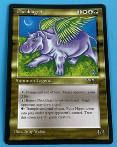 MTG Magic The Gathering Phelddagrif Alliances NM Near Mint Multicolor Legend - Picture 1 of 2