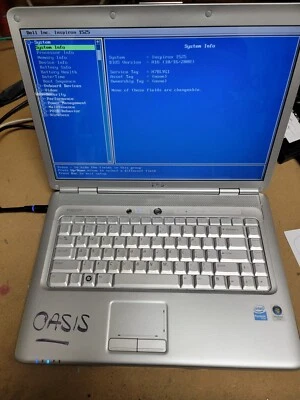 PORTATIL DELL INSPIRON 1525 DOBLE NÚCLEO 2,00 GHZ 2 GB RAM 120 GB HDD - DISCO DURO LIMPIADO Foto 1 de 4