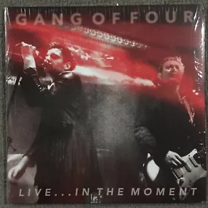 Live... in the Moment by Gang of Four Vinyl Record Met 1047 Free Shipping - Picture 1 of 3