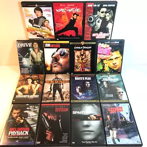 15 ACTION MOVIE BUNDLE (DVD) Action Crime Drama Thriller - Good/VGC - Picture 1 of 16
