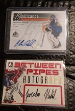 Jaroslav Halak Auto Sp Game Used Between The Pipes Autograph