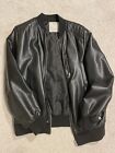 Zara Teen Black Leather Jacket - Size 13/14.  (Used) Good Condition