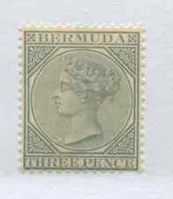 Bermuda QV 1886 3d mint o.g. hinged