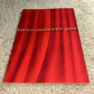 1964 RADIONETTE Catalog MODELLPARADEN Norway TV / RADIO / STEREO / RECORD PLAYER - Picture 1 of 12