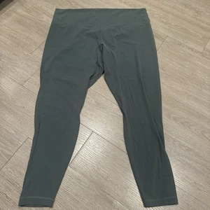 Lululemon Damen Leggings hoher Bund Größe 20 olivgrün knöchellang 28” - Bild 1 von 7