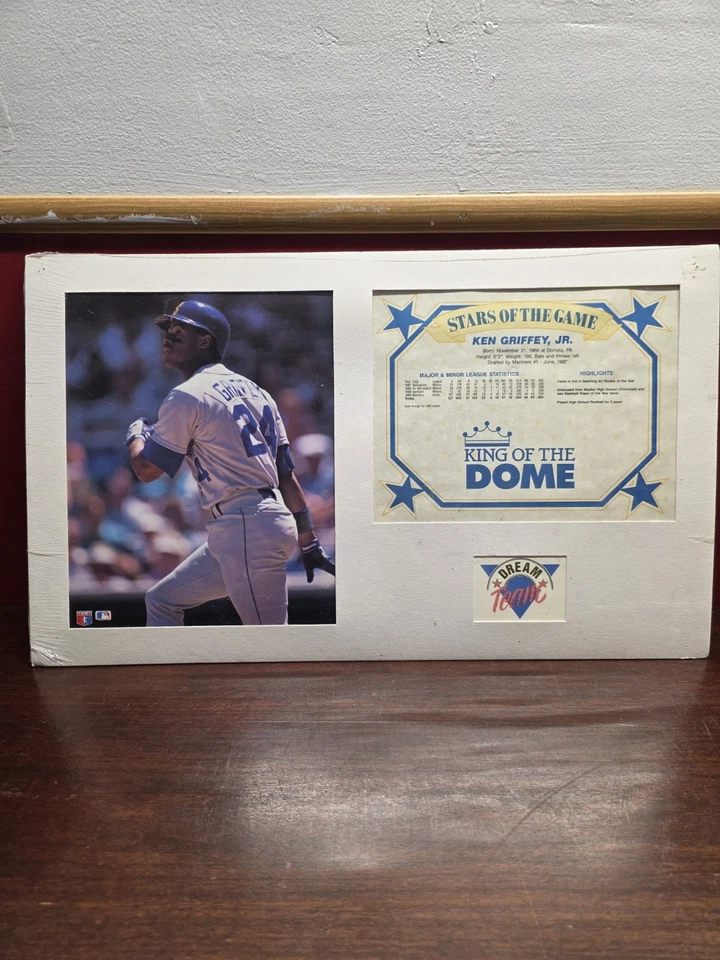 Jugador de béisbol mate coleccionable Ken Griffey Jr estrellas del juego años 90 Foto 1 de 4