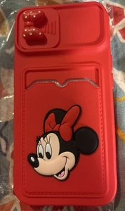 Funda de silicona para teléfono iPhone 15 Minnie - Imagen 1 de 4