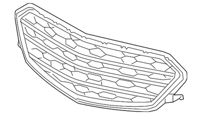Rejilla delantera genuina GM 23370464 Foto 1 de 3