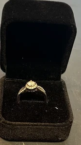 925 Silver Ring Size M - Picture 1 of 7