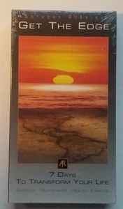 Anthony Robbins GET THE EDGE (New VHS Video Tape) 7 Days To Transform Your Life - Imagen 1 de 4