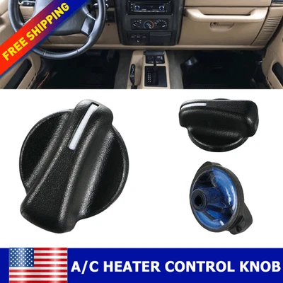 3X A/C Control Knobs Audio Radio Fits For 1999-2003 Dodge Ram 1500 2500 3500 New - Image 1 of 4