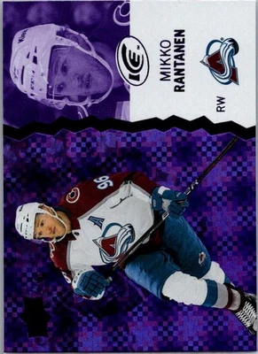 2023-24 Upper Deck Ice - Mikko Rantanen #49 Purple - Image 1 of 2