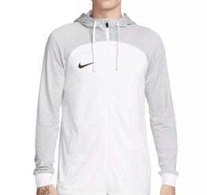 New Nike Strike Soccer Slim Fit Full Zip Knit Track Jacket Hoodie DR2571 Mens XL - Picture 1 of 7