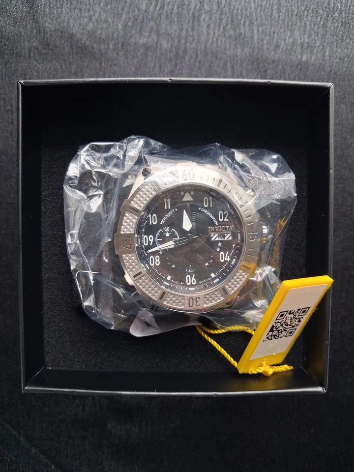 Invicta Aviator Ascend Men's Watch - 50mm, Black (39888) - Image 1 of 1