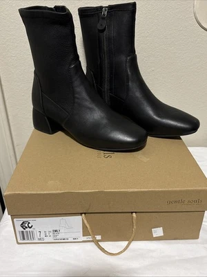 Botines negros Emily Gentle Souls de Kenneth Cole para mujer 9,5 medianos (B,M) 6644 Foto 1 de 4