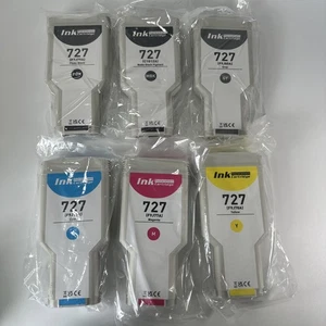 727 Tintenpatronen 6er Pack (Photo Black/Matt Black/Gray/Cyan/Magenta/Yellow) - Bild 1 von 2
