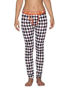 Leggings donna Ginch Gonch pass backstage nuovi con etichetta Argyle retrò multicolore XS-XL - Foto 1 di 2