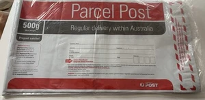 20X No tracking - Australia Post Pre-paid Parcel Regular Post 500g - Picture 1 of 1