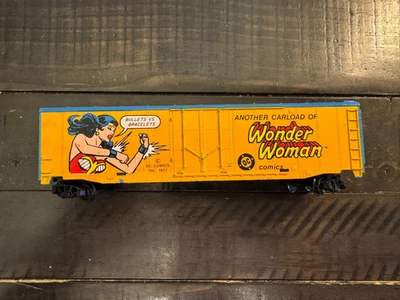 HO Scale Wonder Woman Box Car - Image 1 of 2