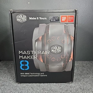 Refroidisseur d'air CPU haut de gamme Cooler Master MasterAir Maker 8 LIRE SUPPORT CASSÉ - Photo 1/11