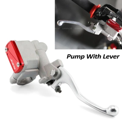 Bomba de cilindro maestro de freno delantero con palanca para HONDA XR250R XR400R 1996-2004 Foto 1 de 4