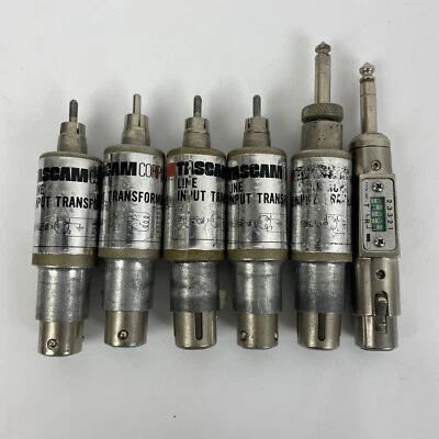 LOT Tascam +++ Line Input Transformer Rare Female XLR to balanced RCA M35 388 - Image 1 of 4
