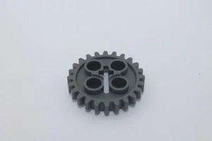 Lego Technic 4x Zahnrad 24 Zähne gear 24 tooth 3648 dunkelgrau dark bluish gray - Bild 1 von 1